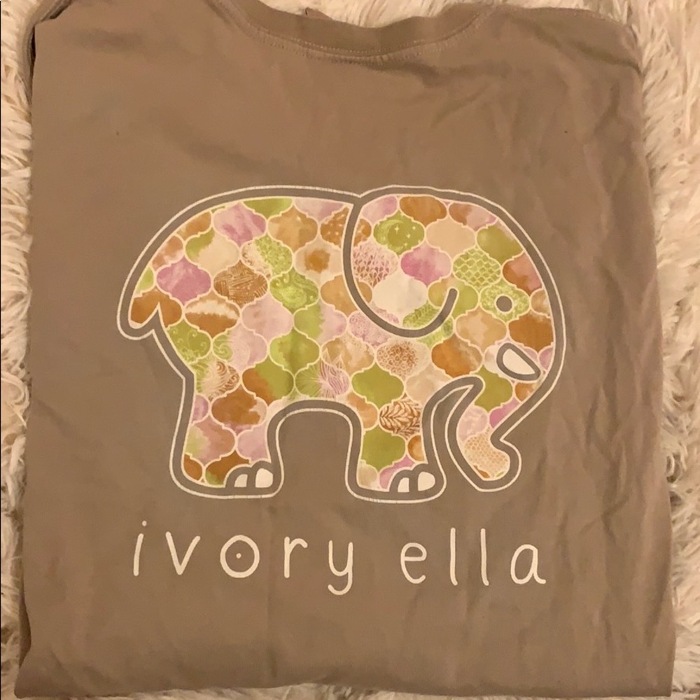 Ivory Ella long sleeve tee